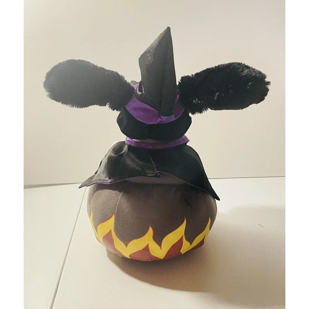 Vintage Light N Sound Halloween Snoopy Pumpkin Dancing Ears Plays Music
